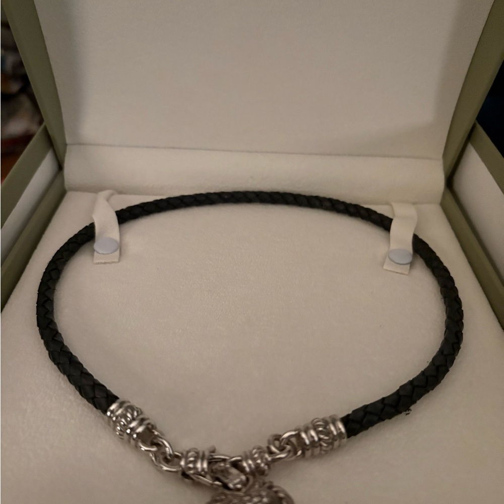 Judith Ripka Sterling Heart w CZ’s in original box